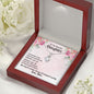 To My Dearest Daughter | I'm Prouder | Alluring Beauty Necklace