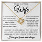 To My Beautiful Wife | The Best | Love Knot Necklace