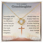 To My Dearest Granddaughter | Someday | Love Knot Necklace