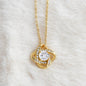 To My Beautiful Mom | On My Wedding Day | Love Knot Necklace