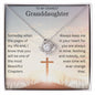 To My Dearest Granddaughter | Someday | Love Knot Necklace