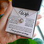 To My Beautiful Wife | The Best | Love Knot Necklace