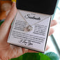 To My Soulmate | Hand | Love Knot Necklace