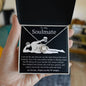 To My Soulmate | Lve You | Love Knot Necklace