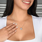 To My Soulmate | Lve You | Love Knot Necklace