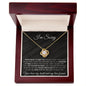 I'm Sorry | Black-I Never Meant To | Love Knot Necklace