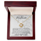 To My Beautiful Soulmate | The First Time | Love Knot Necklace