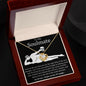 To My Soulmate | Lve You | Love Knot Necklace