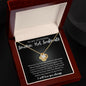 To My Stunning Smokin' Hot Soulmate | Black | Love Knot Necklace