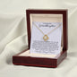 To My Beloved Granddaughter | Always Remember | Love Knot Necklace