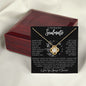 To My Soulmate | Always Keep Me In Your Heart | Love Knot Necklace