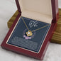 To My Wife | The Day I Met You | Love Knot Necklace