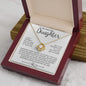 To My Beautiful Daughter | Your Journey | Love Knot Necklace