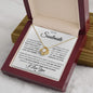 To My Soulmate | Hand | Love Knot Necklace
