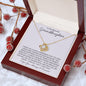To My Beloved Granddaughter | Always Remember | Love Knot Necklace