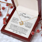 To My Daughter | Promise to Love You | Love Knot Necklace