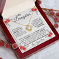 To My Daughter | Poppies | Love Knot Necklace