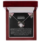 To My Beautiful Daughter | Pursue Your Dreams | Love Knot Necklace