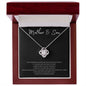 Mother & Son | Undone-Black | Love Knot Necklace