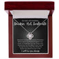 To My Stunning Smokin' Hot Soulmate | Black | Love Knot Necklace