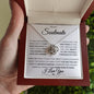 To My Soulmate | Hand | Love Knot Necklace