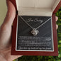 I'm Sorry | Black-I Never Meant To | Love Knot Necklace