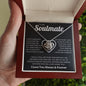 To My Soulmate | Completely | Love Knot Necklace