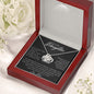 To My Daughter | Never Forget | Love Knot Necklace