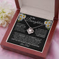 To My Daughter | Daisies | Love Knot Necklace