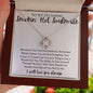 To My Stunning Smokin' Hot Soulmate | Queen | Love Knot Necklace