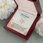 To My Bestfriend | I Choose You | Love Knot Necklace