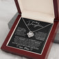 To My Daughter | Love You For The Rest | Love Knot Necklace