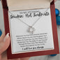 To My Stunning Smokin' Hot Soulmate | Queen | Love Knot Necklace
