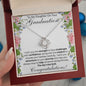 To My Daughter on Your Graduation | I Wish You Strength | Love Knot Necklace