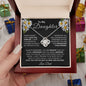 To My Daughter | Daisies | Love Knot Necklace