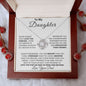 To My Daughter | Promise to Love You | Love Knot Necklace