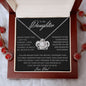To My Daughter | Never Forget | Love Knot Necklace