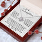 To My Daughter | Promise to Love You | Love Knot Necklace