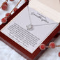 To My Beloved Granddaughter | Always Remember | Love Knot Necklace