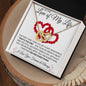 To The Love of My Life | That's The One | Interlocking Hearts Necklace
