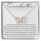 Grandmother & Granddaughter | Special Bond | Interlocking Hearts Necklace