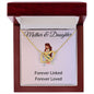 Mother & Daughter | Forever Linked | Interlocking Hearts Necklace