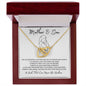 Mother & Son | Undone | Interlocking Hearts Necklace