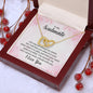 To My Soulmate | I Savour Every Minute | Interlocking Hearts Necklace