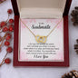 To My Soulmate | I Savour Every Minute | Interlocking Hearts Necklace