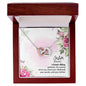 Sister | A Female Sibling | Interlocking Hearts Necklace