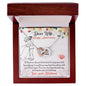 Wife Anniversary | If I Had to Choose | Interlocking Hearts Necklace