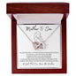 Mother & Son | Undone | Interlocking Hearts Necklace