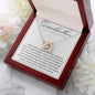 Grandmother & Granddaughter | Special Bond | Interlocking Hearts Necklace