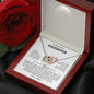 To My Daughter | Eternity | Interlocking Hearts Necklace